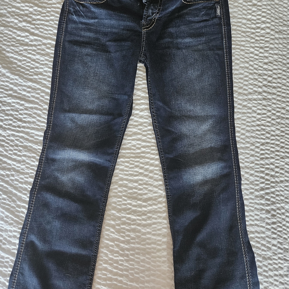 Silver Jeans Women's Boot Cut in Deep Indigo